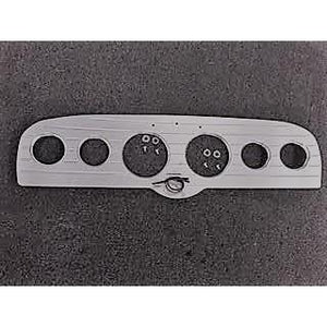 Billet dash panel (6 hole, brushed finish, clear anodized) 1961-66 (C1TZ-17256-A)