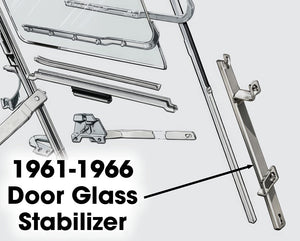 Door Glass Stabilizers  1961-66 (C1TZ-8121508-PR)