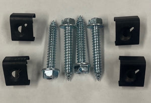 Arm Rest Clips and Screws 1961-66  Carolina Classics
