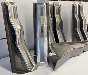 Cab front floor support mounts 1961-64 (C1TZ-5A100-PR) (Sold as Pairs)