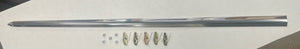 Hood molding  (with  mounting clips) need 2 per truck. Fits 1965-66 (C5TZ-16722-A)