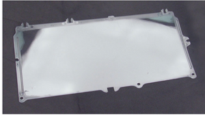 Instrument Cluster Clear Plastic Lens 1967-72 (C7TZ-10880-B)