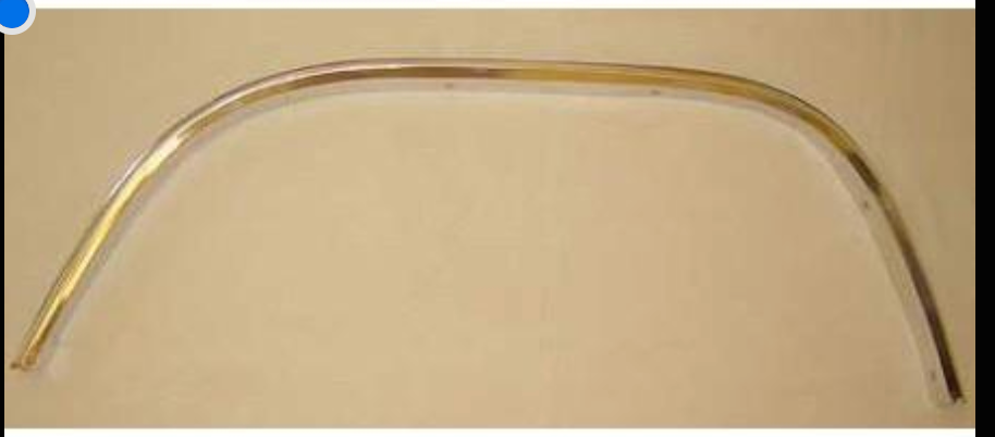 Wheel Opening Moldings (Set of 4) 1967-72 (C7TZ-16038-SET)