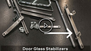 Door Glass Stablizier USA Made Carolina-Classics.com 
