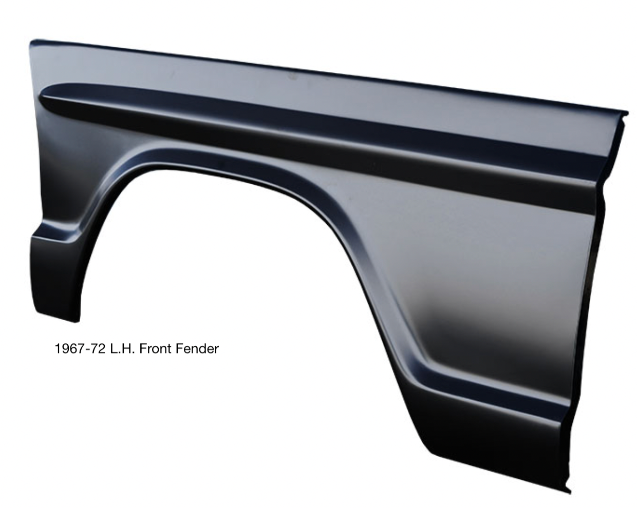 Front Fendered Front fender L.H. STEEL (fits F-100, F-250) 1967-72 C7TZ-16006-L ...
