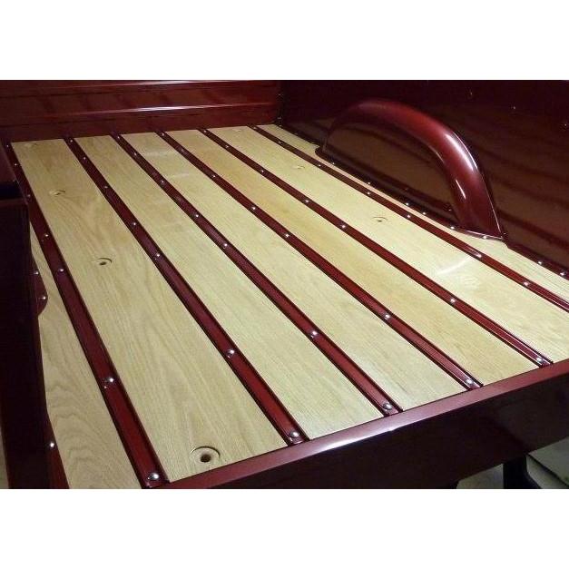 Bed strip SET, cold roll, WITH HOLES (bare metal, need to be painted, for 6-1/2 (short bed only) 1948-72 (7C-8112605-CR)