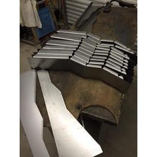 Cab front floor support mounts 1961-64 (C1TZ-5A100-PR)