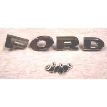 Ford Hood Letters (Set Of 4) 1962-64 (C2TZ-8316-S ) F100 Truck Parts ...