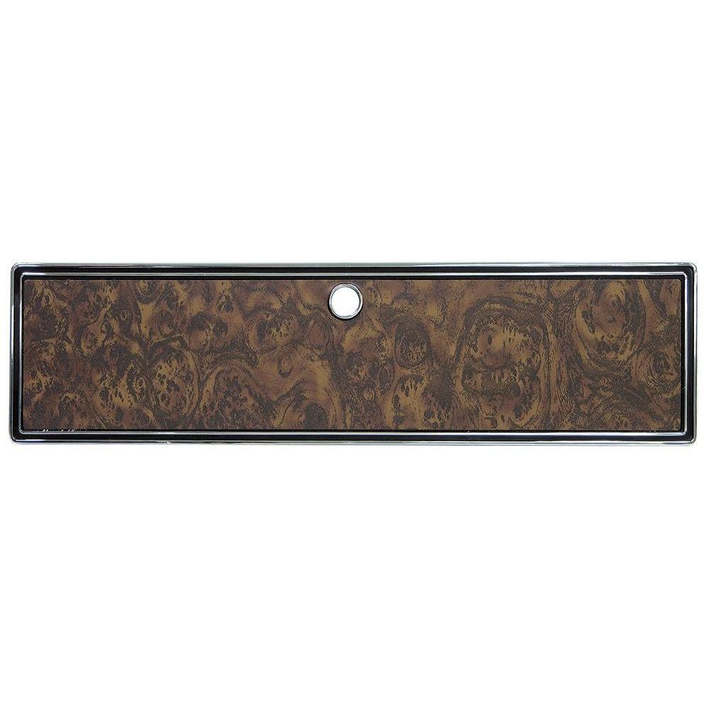 Glove box door, Ranger (wood grain trim plate) 1973-79 (D9TZ-1006036-B)