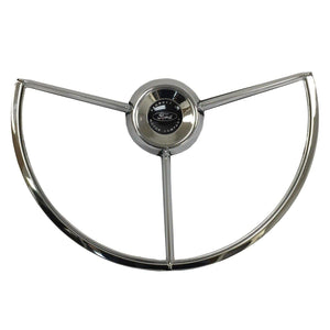 Horn Ring, CHROME (complete assembly, ready to twist in) 1961-70 (C0TZ-13A805-A)