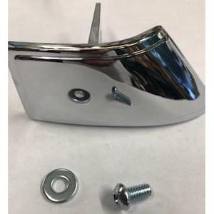 Inside door handle, L.H. (CHROME, comes with fasteners) fits 1973-1979 (D3TZ-1022601-A)