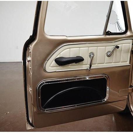 Inside door panels, (WHITE/Ivory) sold in PAIRS,(plastic) 1961-66 (C1TZ-8123890-PR)