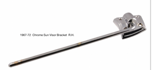 1967-72 Chrome Sun Visor Bracket R.H