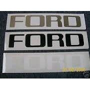 White Tailgate Letters (Fit Styleside Trucks Only With ORIGINAL Tailgate) 1964-66(CCF-551-W)